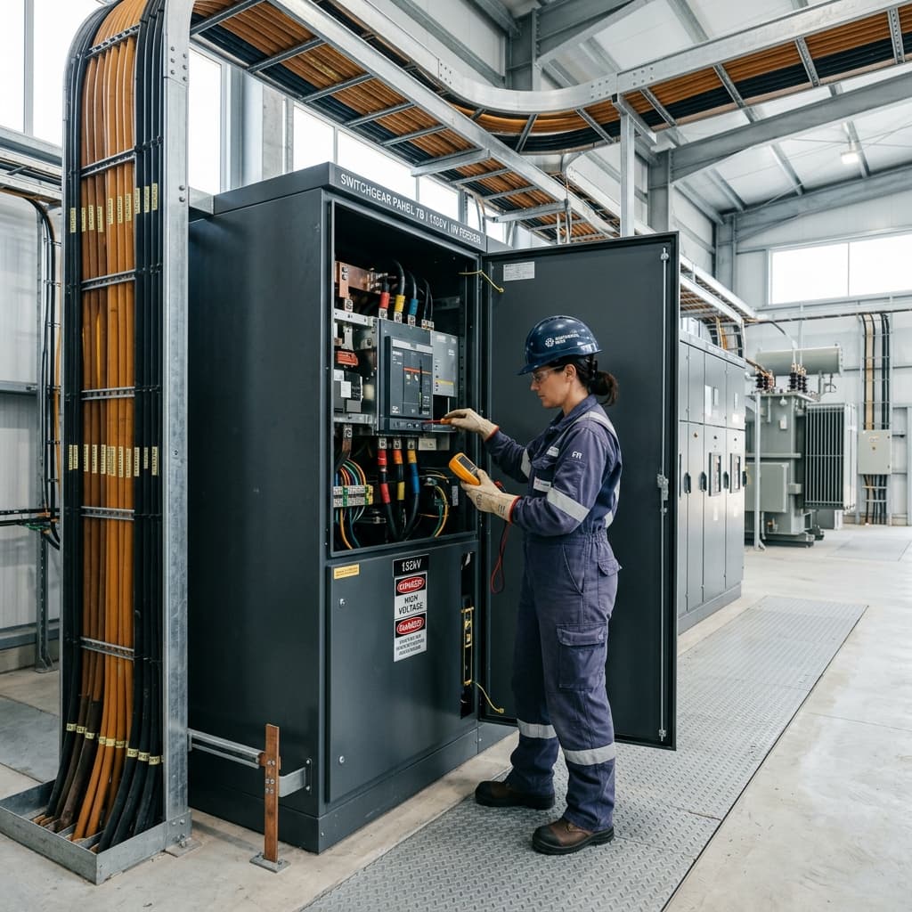 Electrical engineering equipment and site infrastructure